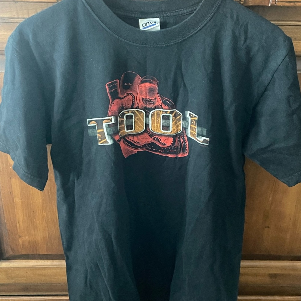 Tool Heart Anatomy UnderTow Tee Shirt 2004 Progressive Metal Medium Anvil